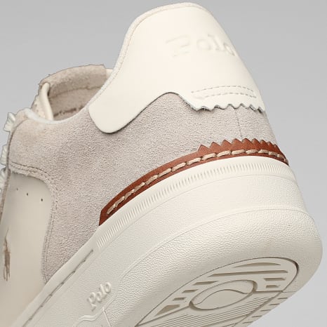 Polo Ralph Lauren - Baskets Masters Court Milkshake