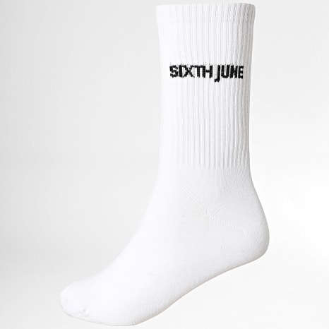 Sixth June - Lote de 3 pares de calcetines blancos 624