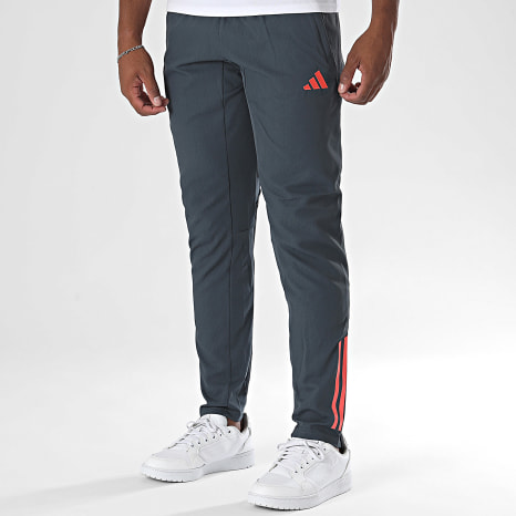 Adidas Sportswear - Pantalon Jogging FC Bayern Munich JZ3487 Gris Anthracite Rouge