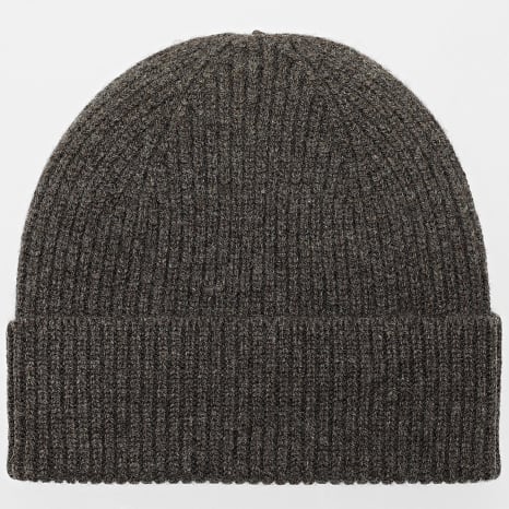 Colorful Standard - Gorro de lana merina premium CS5081 Marrón café
