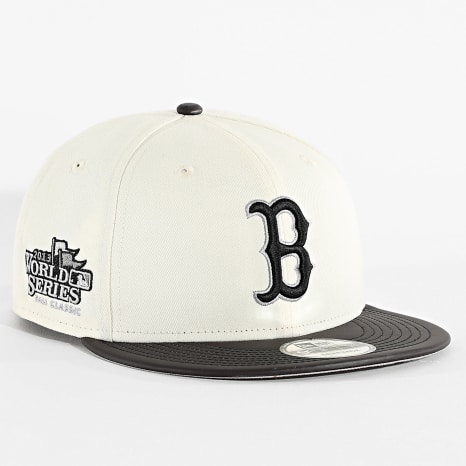 New Era - Cappello Snapback 9Fifty Colore Sviluppo Boston Red Sox 60750456 Beige chiaro Nero