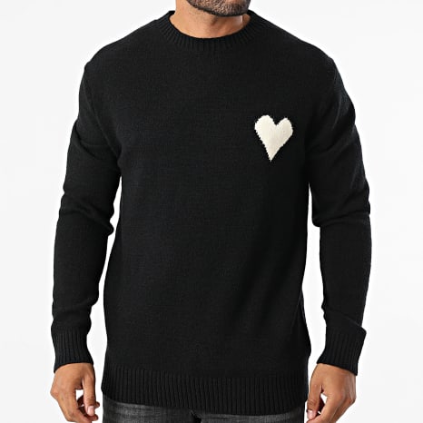 Deeluxe - Pull Donis 05V3205M Noir Beige Clair - LaBoutiqueOfficielle.com