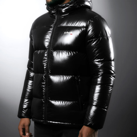 Schott NYC - Colton Hooded Jacket Black