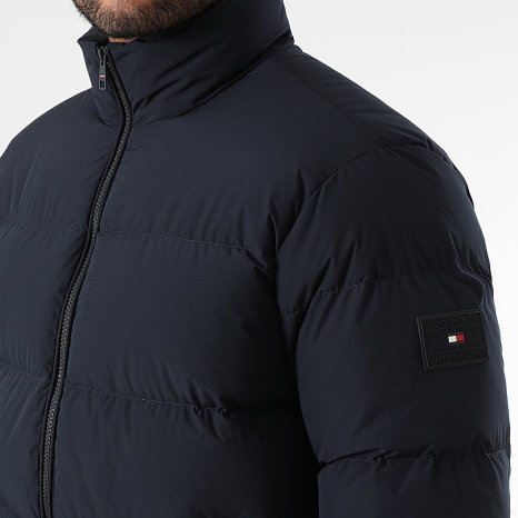 Tommy Hilfiger - Doudoune Zippée Down Stand Puffer 0615 Bleu Marine