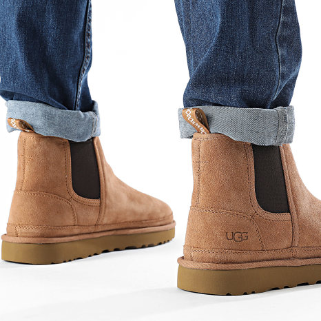UGG - Botas Chelsea Neumel 1121644 Castaño