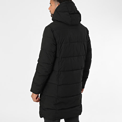 Kymaxx - Plumífero Capucha Larga Negro