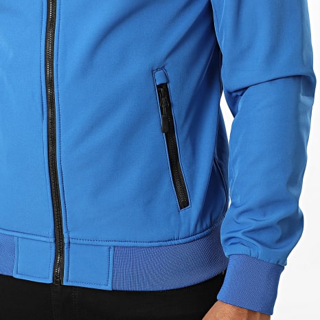Kymaxx - Jass Capuchon Met Rits Koninklijk Blauw Kymaxx - Jass Capuchon Met Rits Koninklijk Blauw