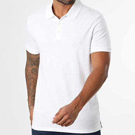 Calvin Klein - Polo Manches Courtes RD255 Blanc