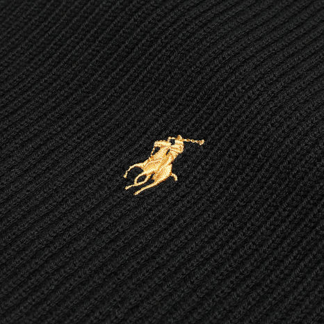 Polo Ralph Lauren - Original Player Bufanda Negro Oro