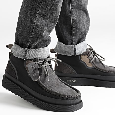 Wallabee FTR GTX UK7.5サイズ Clarks - Wallabee FTR Gore-Tex Black Combi shoes - Ryses