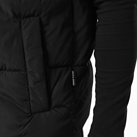 Jack And Jones - Abrigo sin mangas Maze Negro