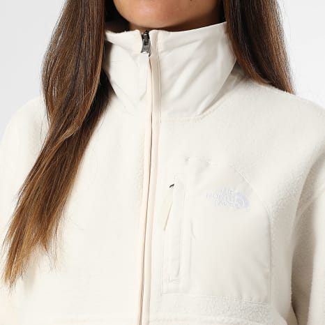 The North Face - Veste Polaire Zippée Relaxed Fit Femme Yumiori A8EUZ Beige Clair