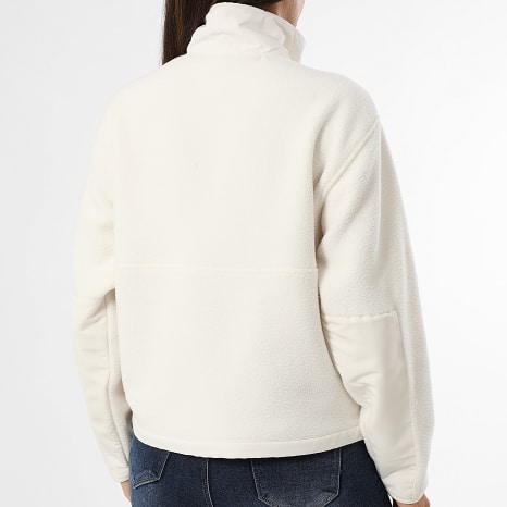 The North Face - Veste Polaire Zippée Relaxed Fit Femme Yumiori A8EUZ Beige Clair