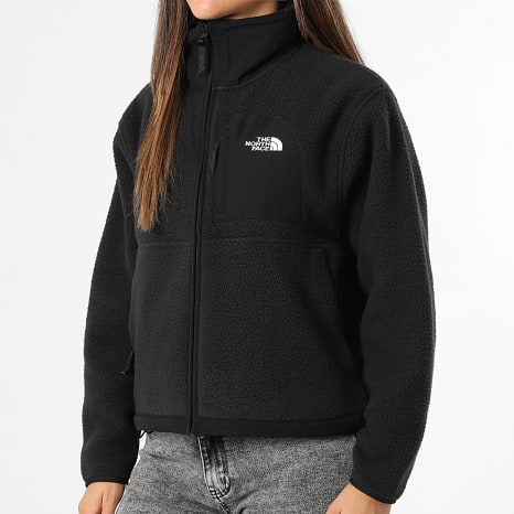 The North Face - Veste Polaire Zippée Relaxed Fit Femme Yumiori A8EUZ Noir