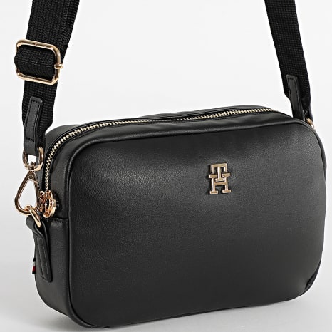 Tommy Hilfiger - Bolso de mujer Popette 7702 Negro Oro