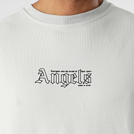 Fins de Séries - Sudadera cuello redondo 132 Gris claro