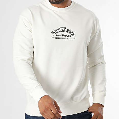 Fins de Séries - Sudadera cuello redondo 095 Beige claro