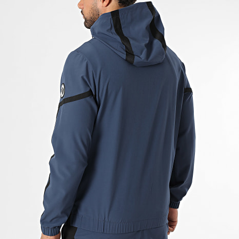 Comme Des Loups - Ensemble De Survetement Octogone Bleu Marine Noir