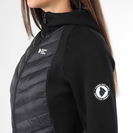 Comme Des Loups - Veste Capuche Zippée Femme Philadelphia Noir