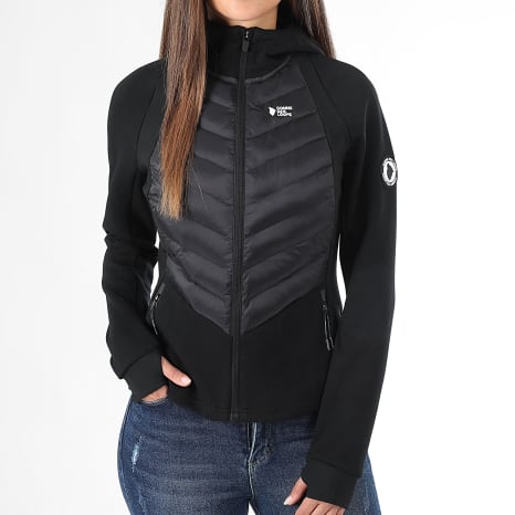 Comme Des Loups - Veste Capuche Zippée Femme Philadelphia Noir