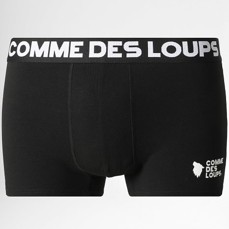 Comme Des Loups - Set Of 6 Classic Boxers Black Heather Grey White