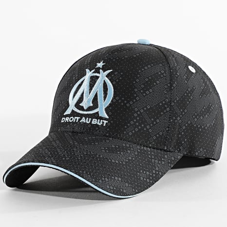 OM - Gorra Logo Graphic M25023 Negro Azul claro
