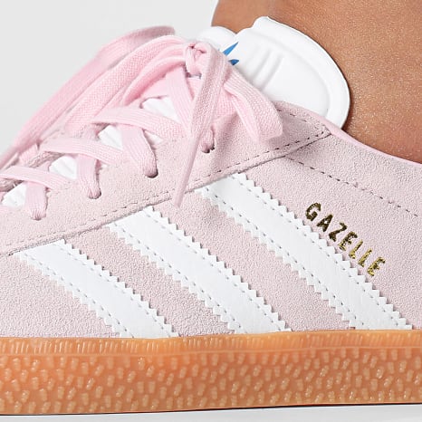 Adidas Originals - Gazelle Zapatillas Mujer JQ5995 Rosa Claro Calzado Blanco Azul Ave