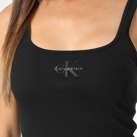 Calvin Klein - Débardeur Femme Rib 7A804G Noir