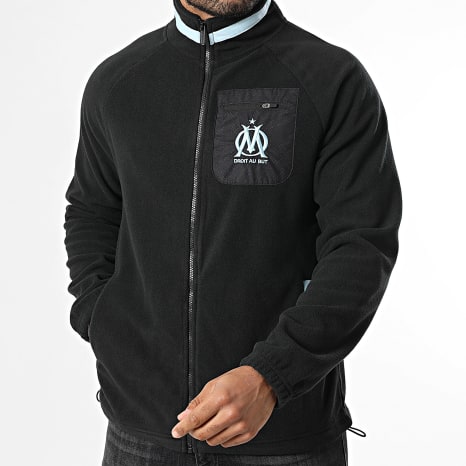 OM - Veste Polaire Zippée M25014 Noir