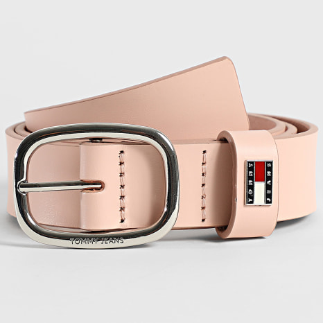 Tommy Jeans - Cinturón ovalado para mujer 5836 Rosa