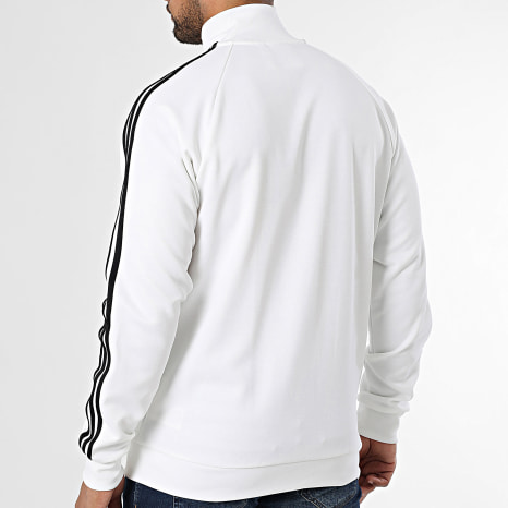 Adidas Originals - Veste Zippée First JX1489 Blanc Noir