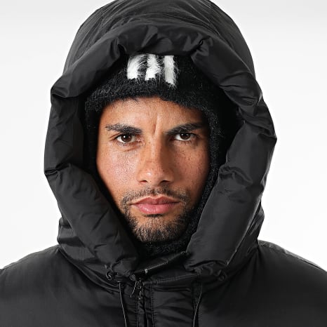 Adidas Originals - Pasamontañas Pasamontañas con banda JW7993 Negro Blanco