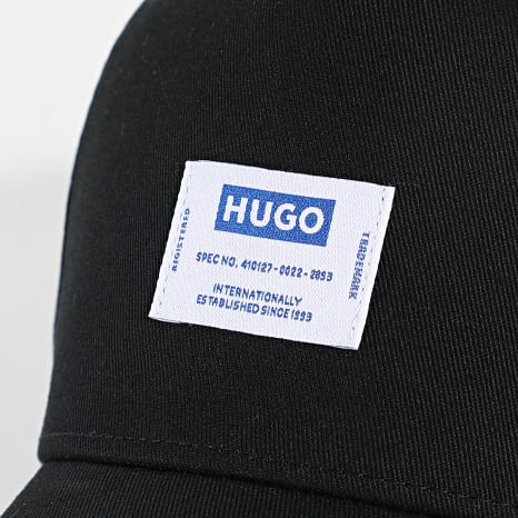 Hugo Blue - Casquette Merk 50544433 Noir Hugo Blue - Casquette Merk 50544433 Noir