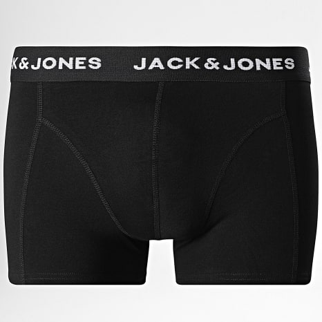 Jack And Jones - Lot De 12 Boxers Bolt Noir Gris Anthracite Bleu Marine