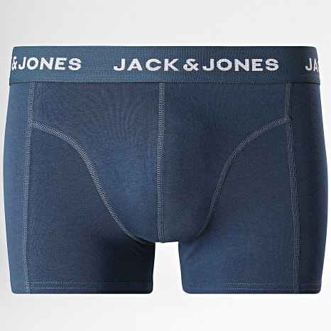 Jack And Jones - Lot De 12 Boxers Bolt Noir Gris Anthracite Bleu Marine