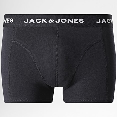 Jack And Jones - Lot De 12 Boxers Bolt Noir Gris Anthracite Bleu Marine