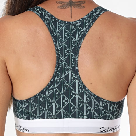 Calvin Klein - Sujetador de mujer QF8493 Azul marino claro