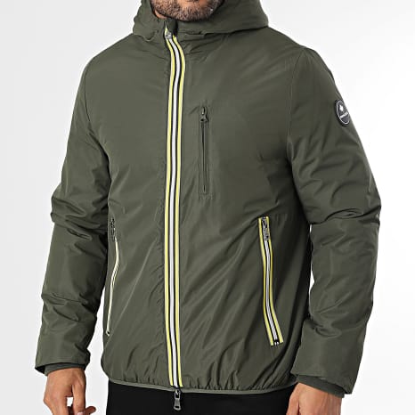 Classic Series - Veste Capuche Zippée Toffee Vert Kaki