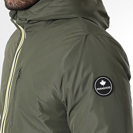 Classic Series - Veste Capuche Zippée Toffee Vert Kaki