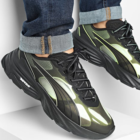 Puma - Baskets Fade Nitro V2 Running Fade 404467 Fizzy Light Puma Black