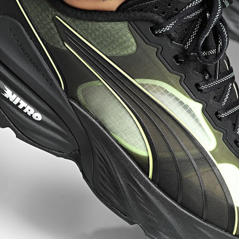 Puma - Baskets Fade Nitro V2 Running Fade 404467 Fizzy Light Puma Black
