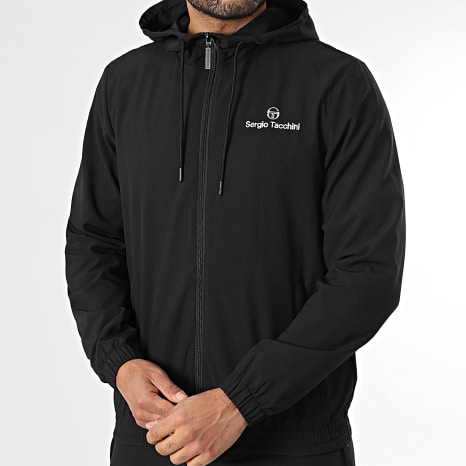Sergio Tacchini - Ensemble De Survetement Carson Ripstop 41510 41371 Noir