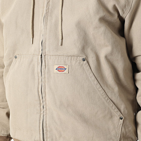 Classic Series - Veste Capuche Zippée Hilham A87O5 Beige