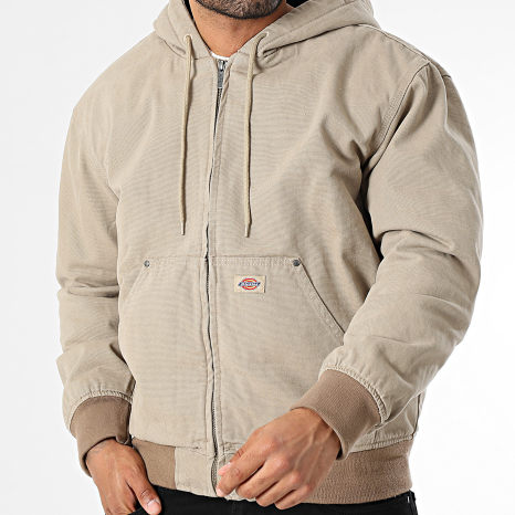 Classic Series - Veste Capuche Zippée Hilham A87O5 Beige