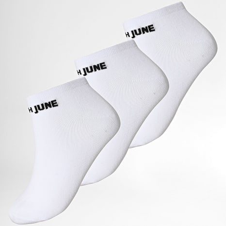 Sixth June - 3 Pares 625 Calcetines Blancos