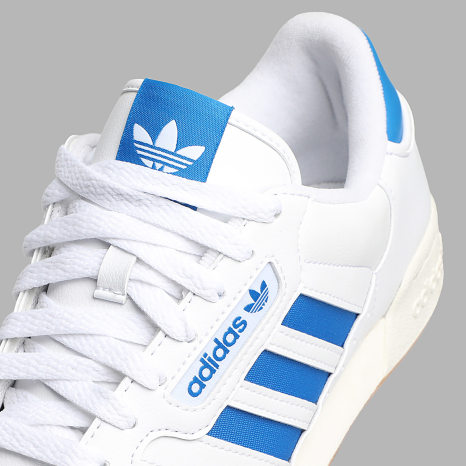 Adidas Originals - Zapatillas Continental 80 Stripes JQ6426 Calzado Blanco Azul Pájaro Blanco