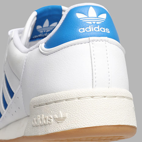 Adidas Originals - Zapatillas Continental 80 Stripes JQ6426 Calzado Blanco Azul Pájaro Blanco