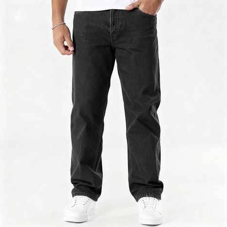 LBO - Vaquero Baggy 4043 Negro Deslavado