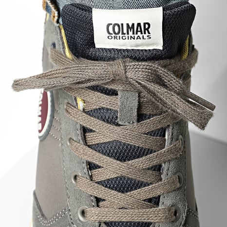 Colmar - Zapatillas Travis Authentic Marrón Marino Verde Dorado