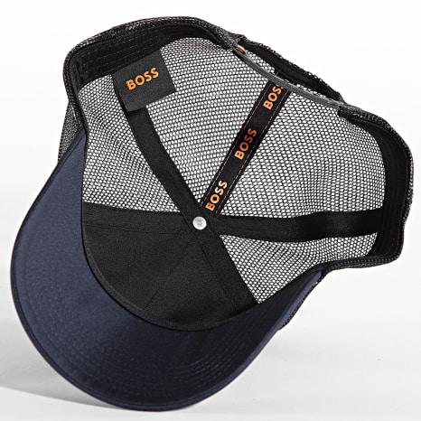 BOSS - Gorra Trucker Elliot 50535622 Azul Marino Negro